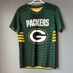 NFL Green and Yellow Packers Kids Jersey